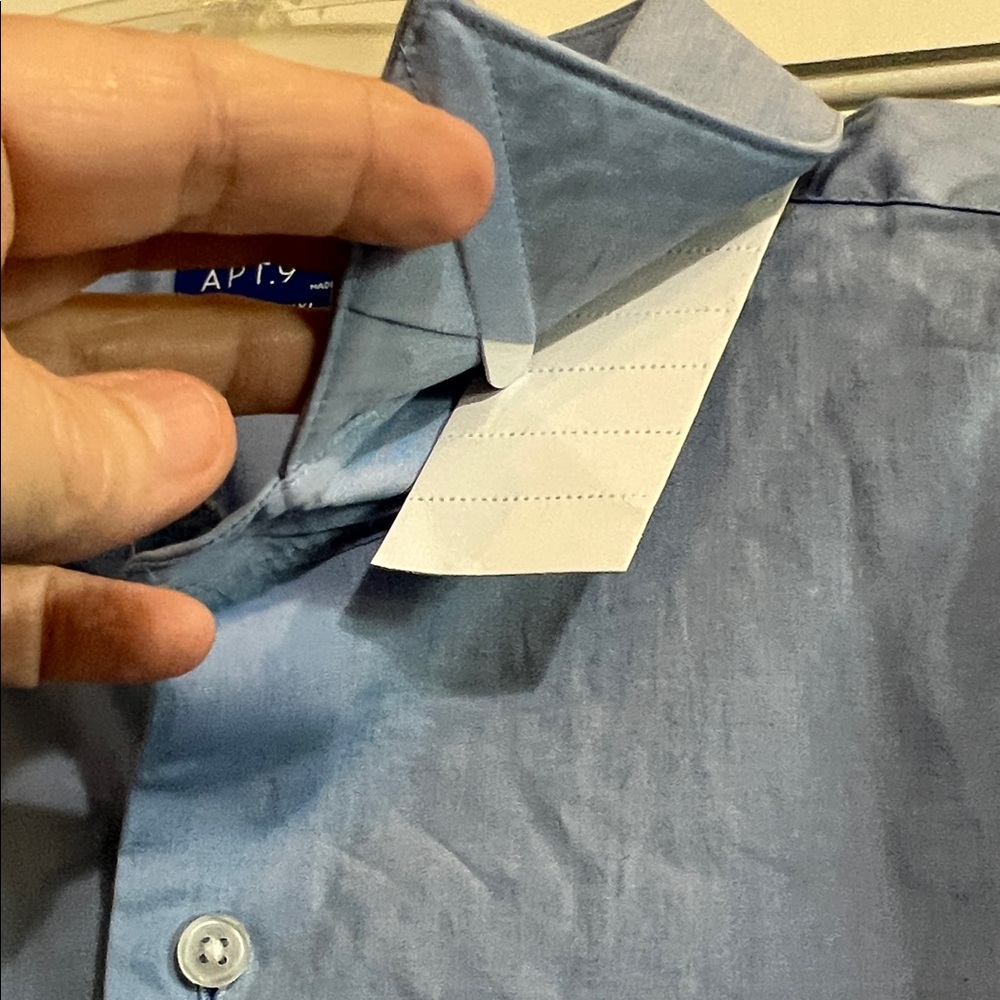 Apt. 9 Light Blue Dress Shirt - Picture 4 of 8